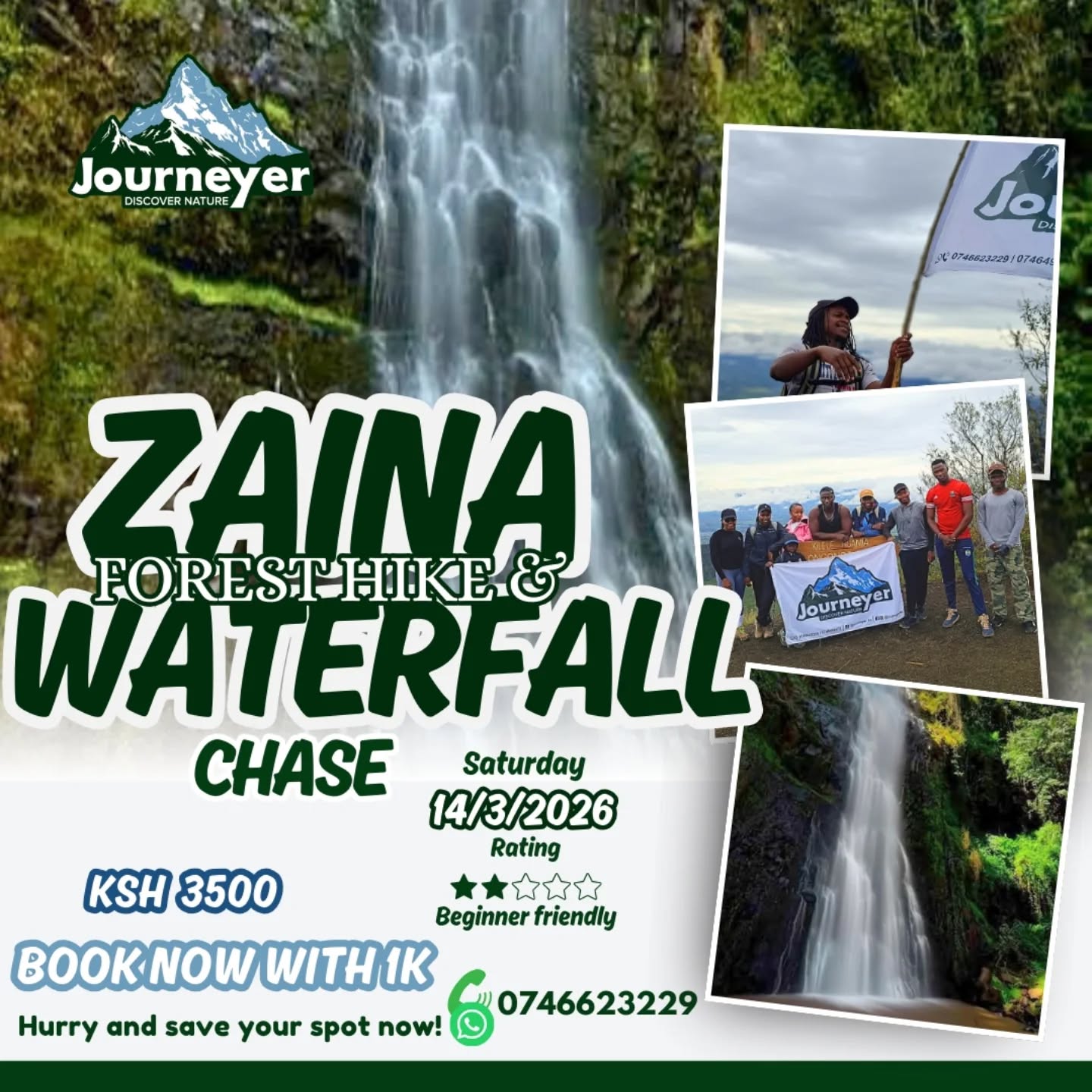 ZAINA FOREST HIKE & WATERFALL CHASE!